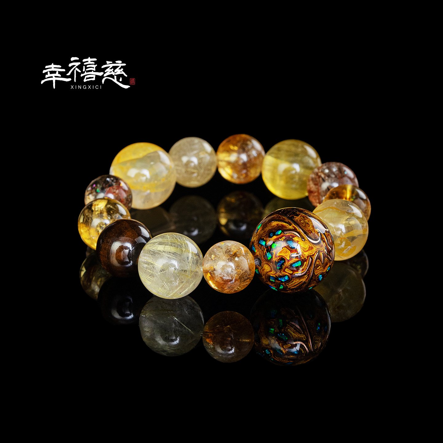 Phoenix Nirvana Wealth-Attracting Multi-Gem – Image 1