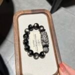 Prosperity & Protection Bracelet – Obsidian Pi Xiu Wealth Charm - Image 2