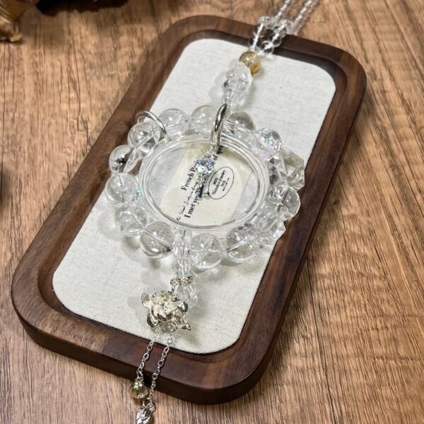 Clear Crystal Car Pendant