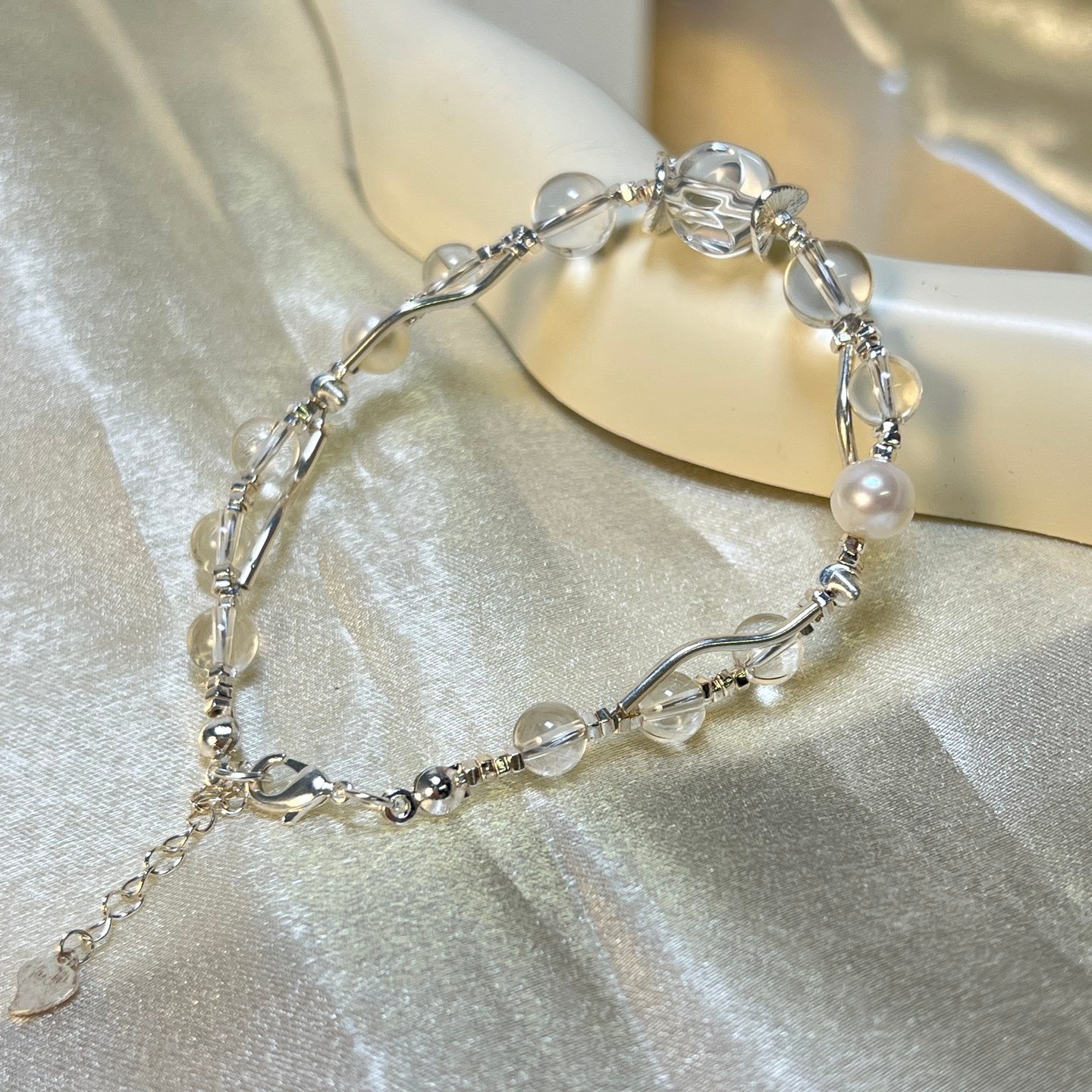 IMG_3602 Silver Shards Bracelet – Image 1