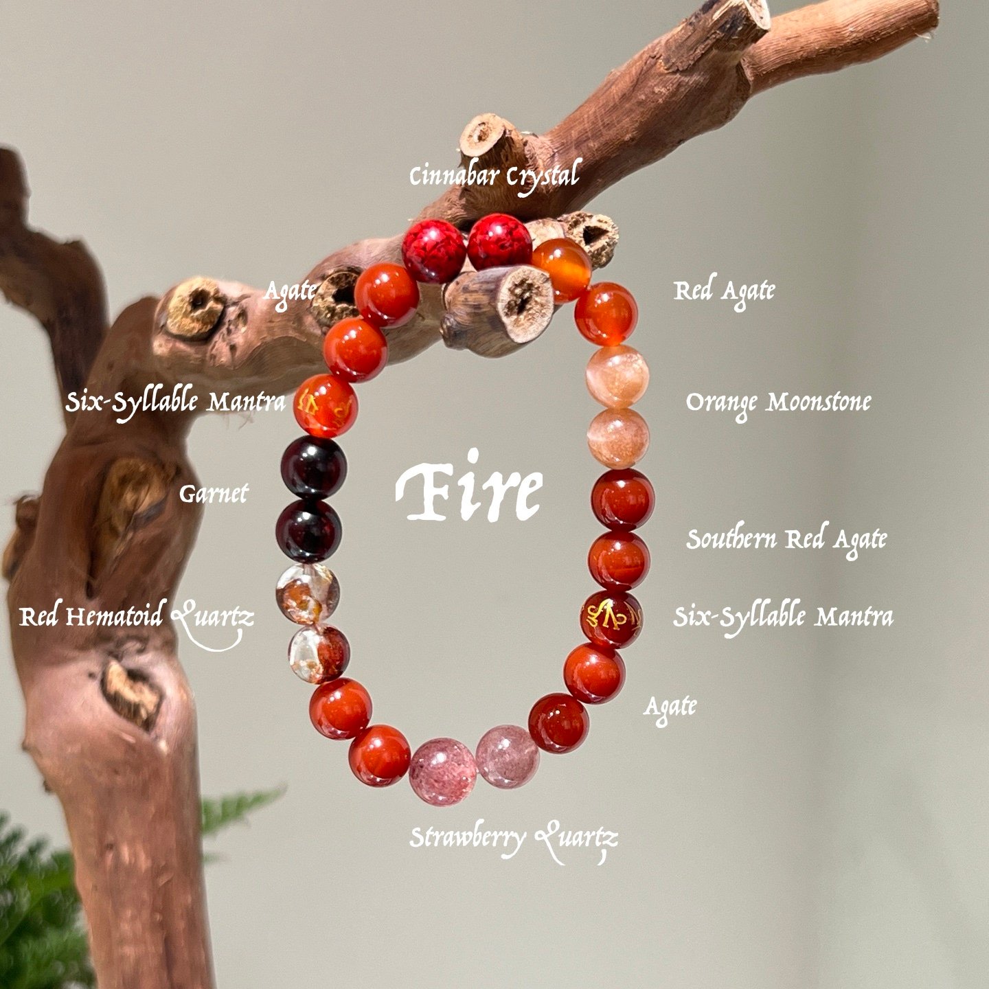 IMG_8649 The "Fire" Element Bazi Balancing Bracelet - 画像 (1)