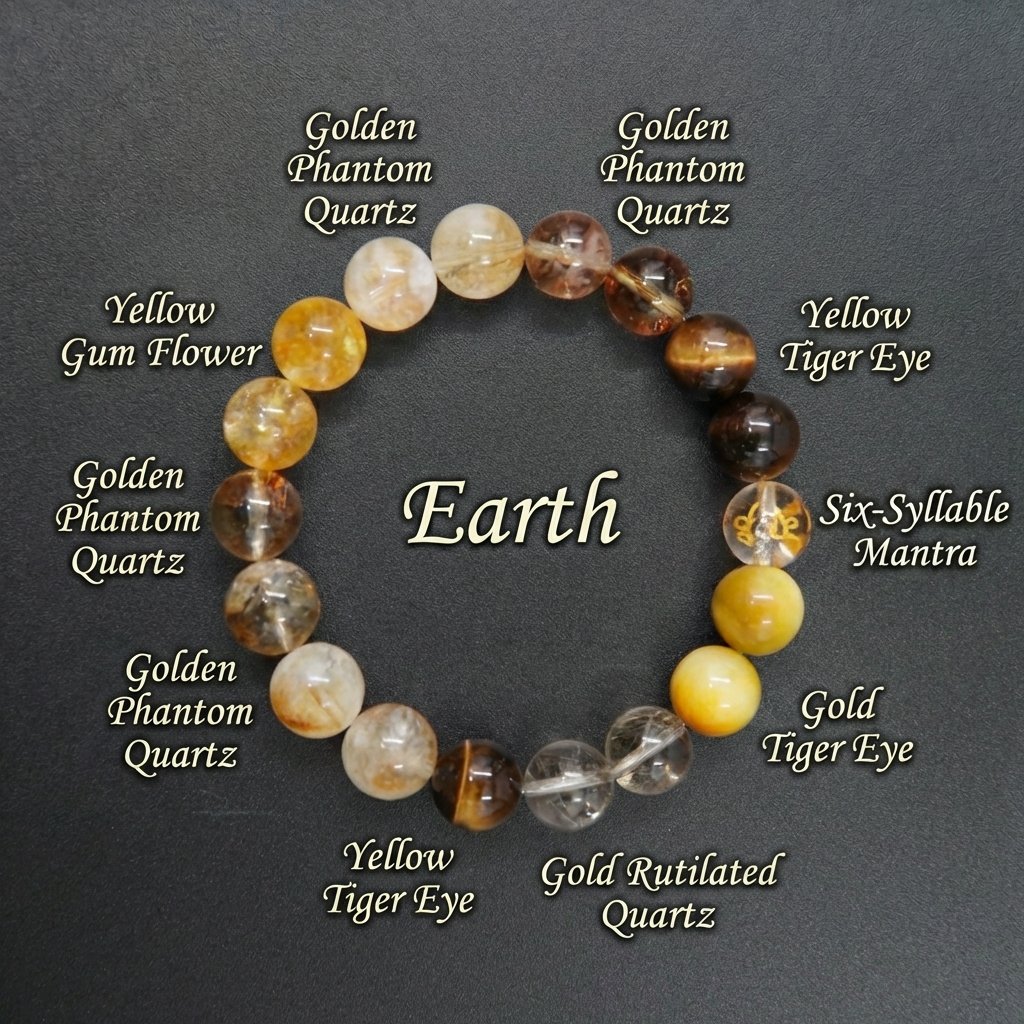 Generated Image February 19, 2026 - 10_23AM Five Elements: Earth (The Foundation of Prosperity) - 画像 (1)